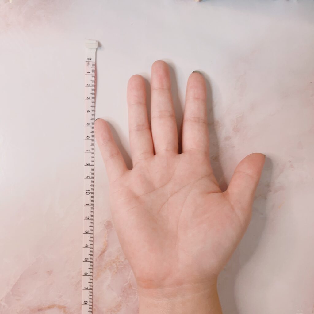 手のサイズ